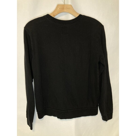 Rolling Stones Crewneck Sweatshirt Womens Small Black Tongue Music Casual - Picture 4 of 4